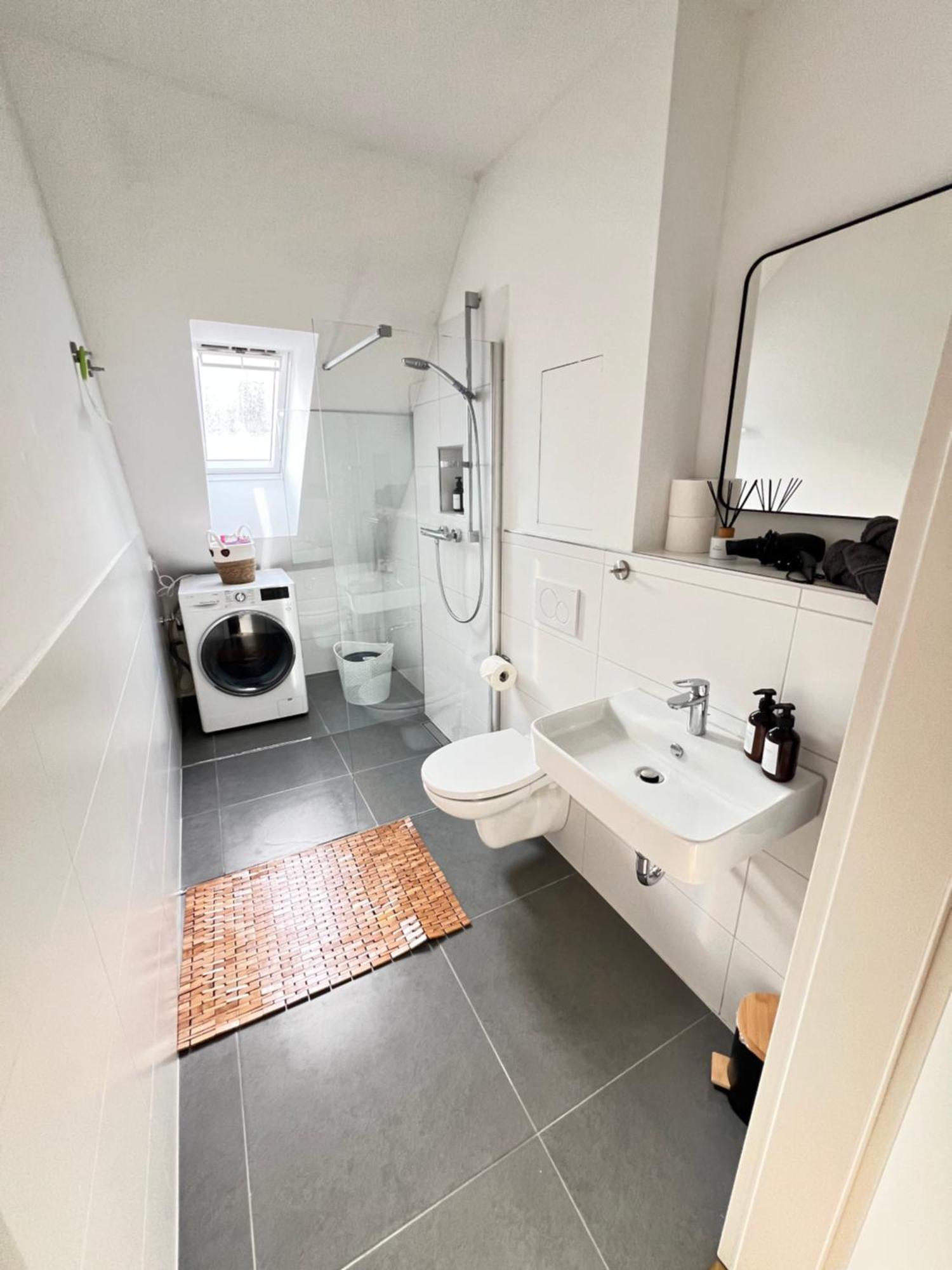 Maisonette-Apartment Mit Klimaanlage - In Dorsten Zentrum - 외부 사진